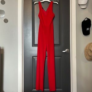 Express Red Jumpsuit
